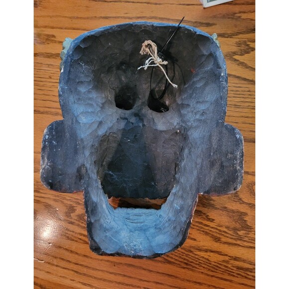 Handmade Vintage Nepal Tibet Mask - Picture 6 of 8